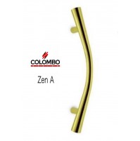 MANIGLIONE COLOMBO ZEN CB46A L.mm.496 OTTONE LUCIDO HPS (PVD) Interasse mm.300