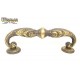 MANIGLIONE PER PORTA PORTONE MANIGLIA CLASSICA L. mm.200 OTTONE BRONZATO 