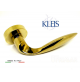 Maniglia KLEIS LIBYA art. 00B1302 Oro PVD maniglie per porte RDS porte interne 