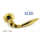Maniglia KLEIS LIBYA art. 00B1302 Ottone lucido maniglie per porte porte RDS 