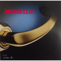 Maniglia Mandelli per porta serie SOFFIO art551 finitura tutta ORO Made in Italy