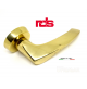 Maniglia RDS ELBA art. 0171 Oro lucido maniglie per porte RDS porte interne 