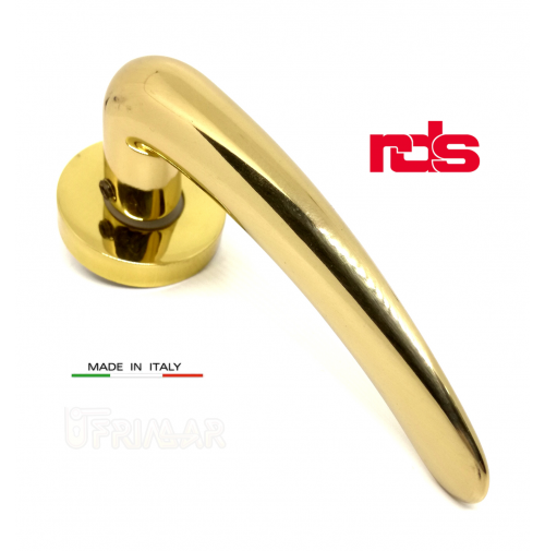 Maniglia RDS LEGGERA art. 0391 Oro PVD maniglie per porte RDS porte interne 