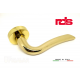 Maniglia RDS PIUMA art. 0311 Oro lucido maniglie per porte RDS porte interne 