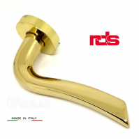 Maniglia RDS PIUMA art. 0311 Oro lucido maniglie per porte RDS porte interne 