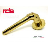 Maniglia RDS RHINO art. 0411 Oro lucido maniglie per porte RDS porte interne 