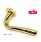 Maniglia RDS SIENA art. 0191 Oro lucido design Mauro Doimo maniglia per porta 