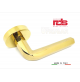 Maniglia RDS VALENZA art. 0181 Oro lucido maniglie per porte RDS porte interne 