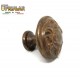 POMELLO PER CASSETTO MOBILI ANTICO STILE CLASSICO D.mm.30 BESANA BRONZO ANTICO