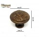 POMELLO PER CASSETTO MOBILI ANTICO STILE CLASSICO D.mm.35 BESANA BRONZO ANTICO