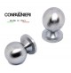 POMELLO POMOLO PER CASSETTO SFERA mm.20 CROMO OPACO CONFALONIERI MB00920 Fil.4mm