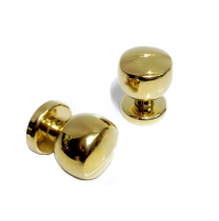 POMOLO PER PORTA COLOMBO DAYTONA PF15 FISSO OTTONE LUCIDO HPS design PININFARINA