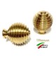 POMOLO POMOLI PER PORTA OTTONE PVD D.mm.75 FISSO FIL.6MA OMP PORRO ART.10775