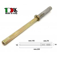 REGGIMENSOLA A SCOMPARSA  mm.10x145 TASSELLO D.14 REGGI MENSOLE RIPIANI LEGNO 