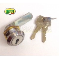 SERRATURA A CILINDRO CON LEVETTA D.19 LUNGHEZZA mm.16/20 PER ANTINE E CASSETTI 