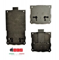 SERRATURA PER MOBILI ANTICHI Entrata mm.100 CAS CASSA ESTERNA A REDOSSO NERA 