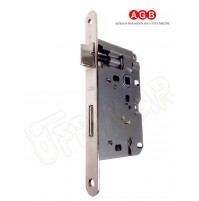 SERRATURA PER PORTA AGB PATENT 00573.50 E.50 NICHELATO DIST.mm.70 INFILARE PORTA