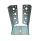 STAFFA SCARPA ANCORAGGIO PER TRAVI IN LEGNO 100x140 SUPPORTO CON ALETTE INTERNE