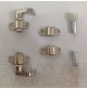 Serratura CAS 223C da applicare Aste Rotanti cilindro H.mm.30 marchio Tecno Lock