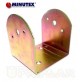 Staffa Supporto a U mm.120x120x124 Montaggio Travi Lamellari a Muro e Pilastri