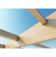 Staffe supporti ancoraggi per travi in legno 140x180 Scarpa con alette Interne