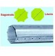 TUBO PER AVVOLGIBILE OTTAGONALE D.60 CM.120 SAGOMATO TUBO SERRANDA TAPPARELLA